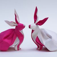 origami çalışması